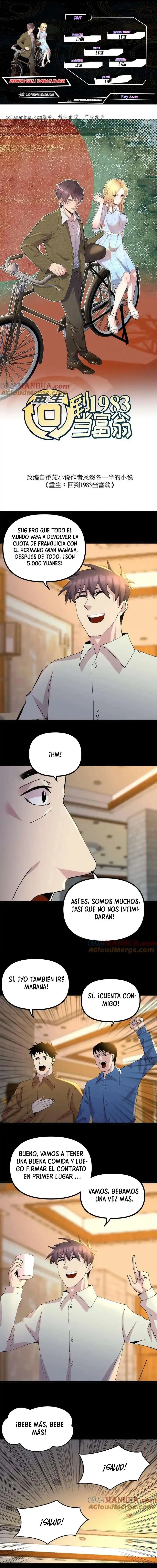Renacimiento: volver a 1983 para ser millonario capítulo 311 página 1