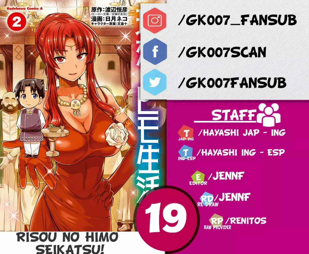 Risou No Himo Seikatsu capítulo 19 página 1
