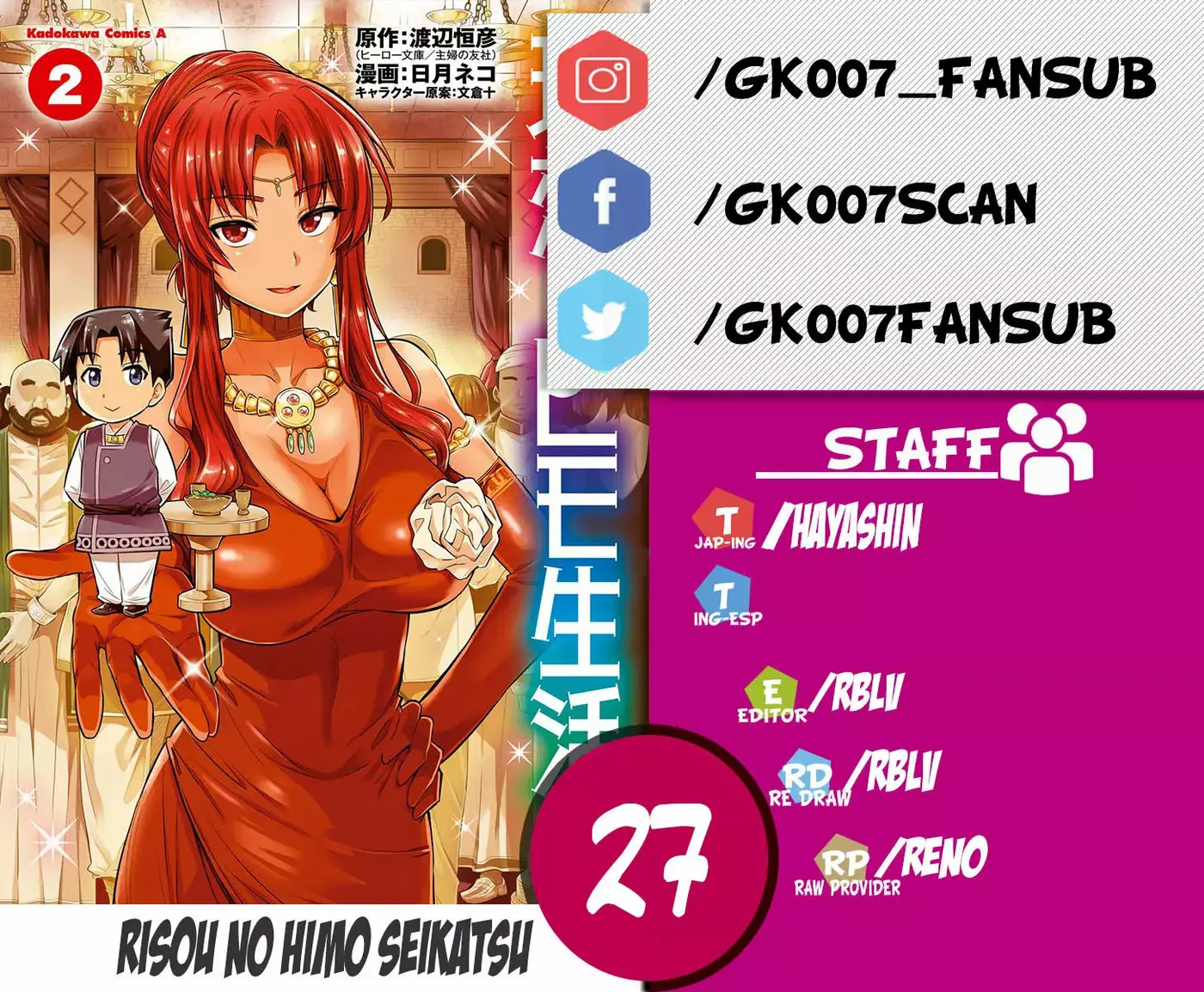 Risou No Himo Seikatsu capítulo 27 página 1