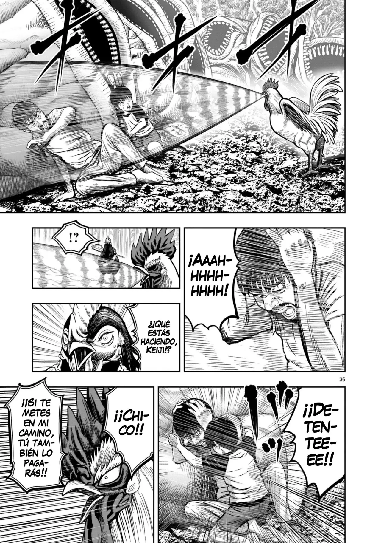 Rooster Fighter capítulo 10 página 36