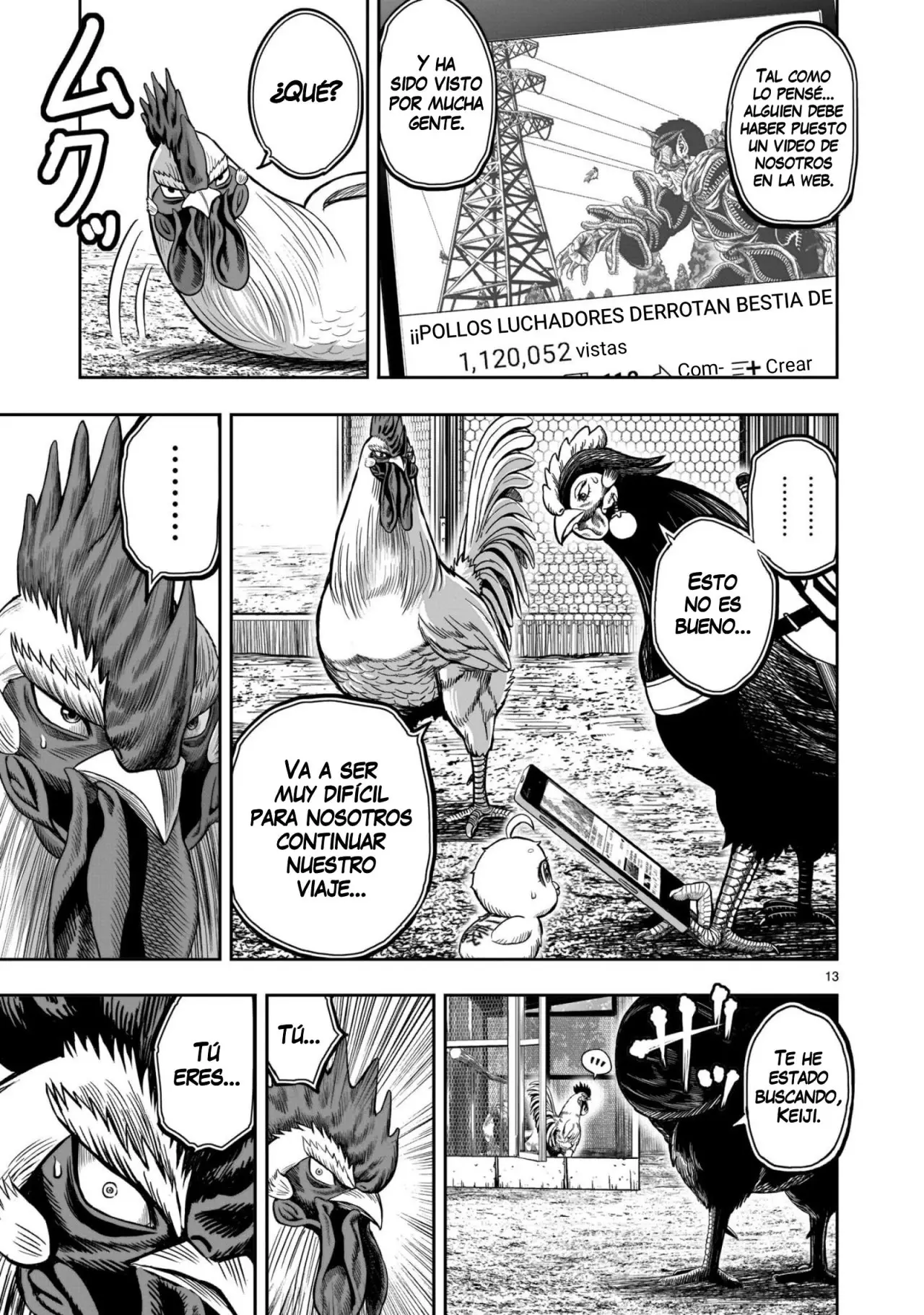 Rooster Fighter capítulo 11 página 14