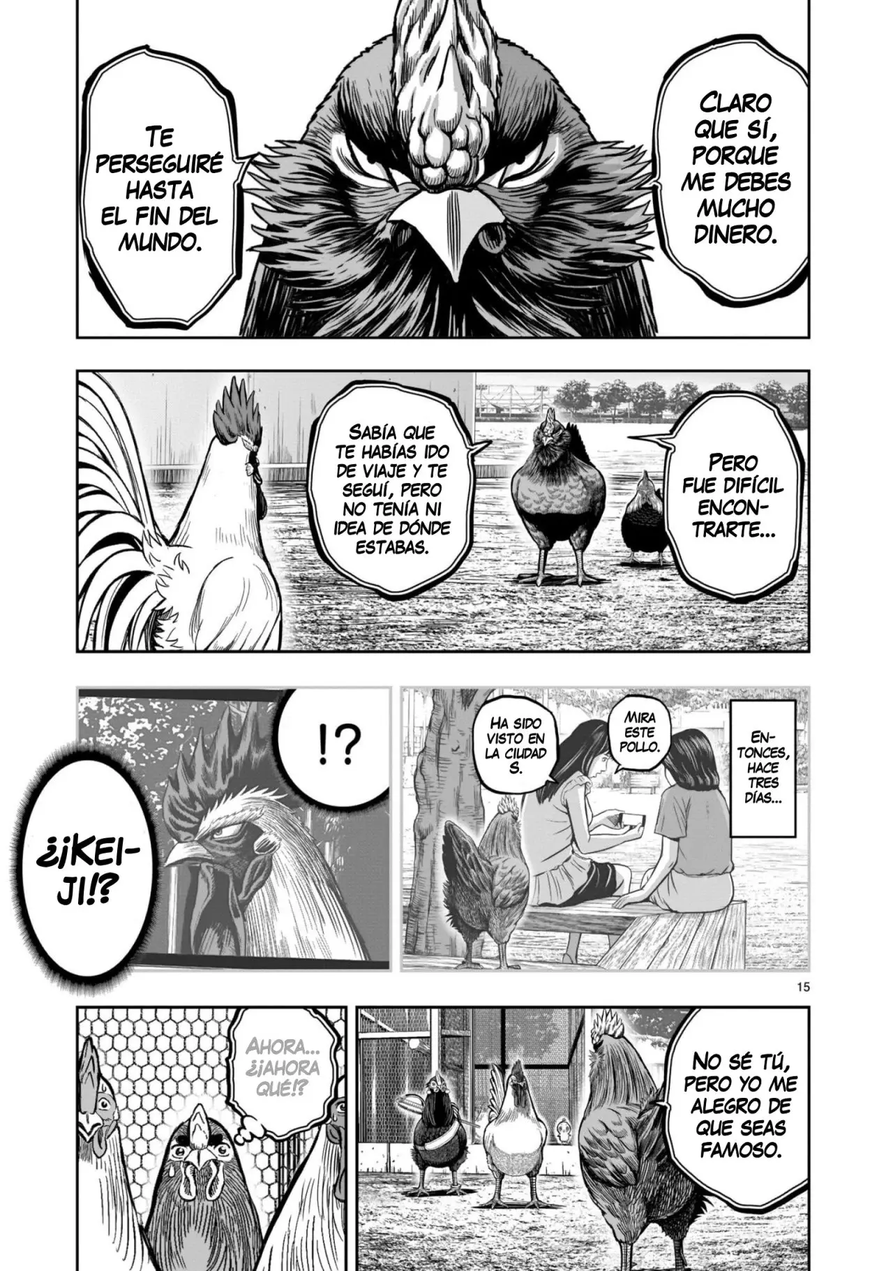 Rooster Fighter capítulo 11 página 16