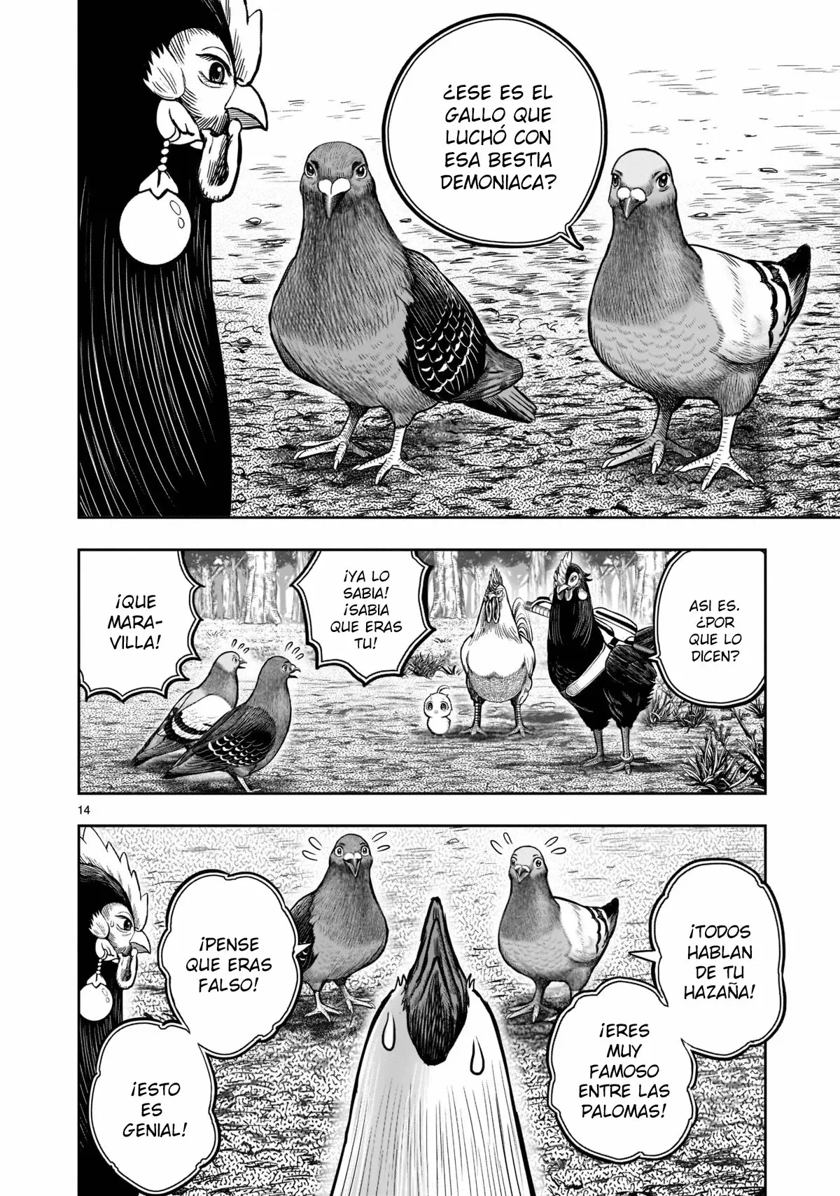 Rooster Fighter capítulo 17 página 16