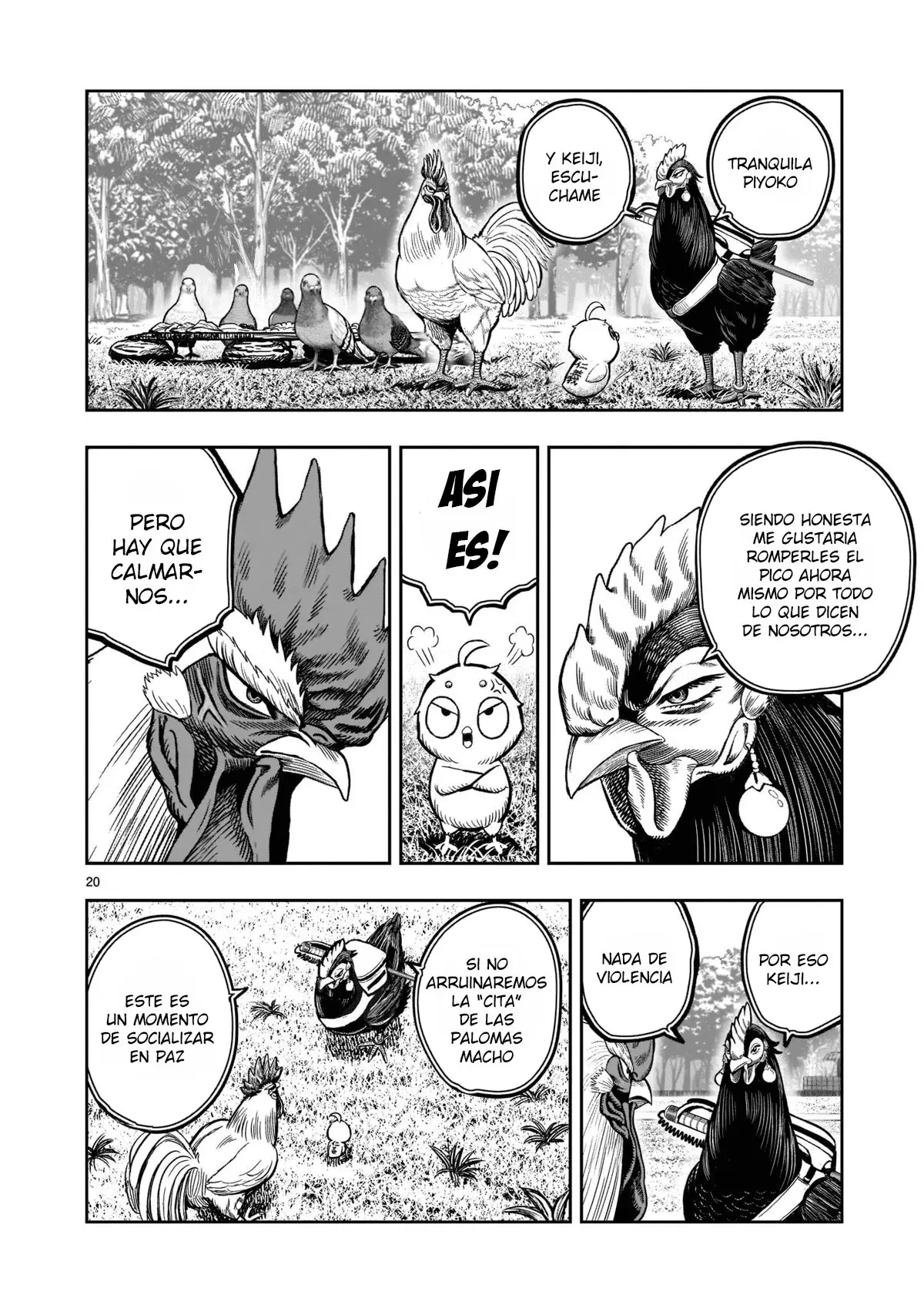 Rooster Fighter capítulo 17 página 22