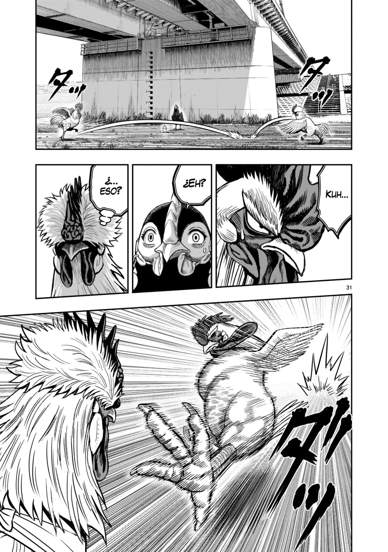 Rooster Fighter capítulo 19 página 32