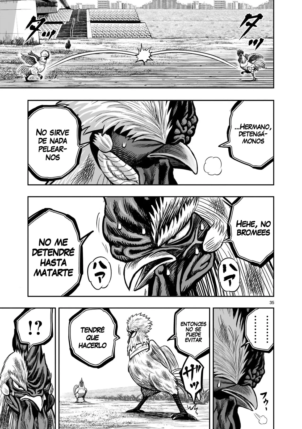 Rooster Fighter capítulo 19 página 36