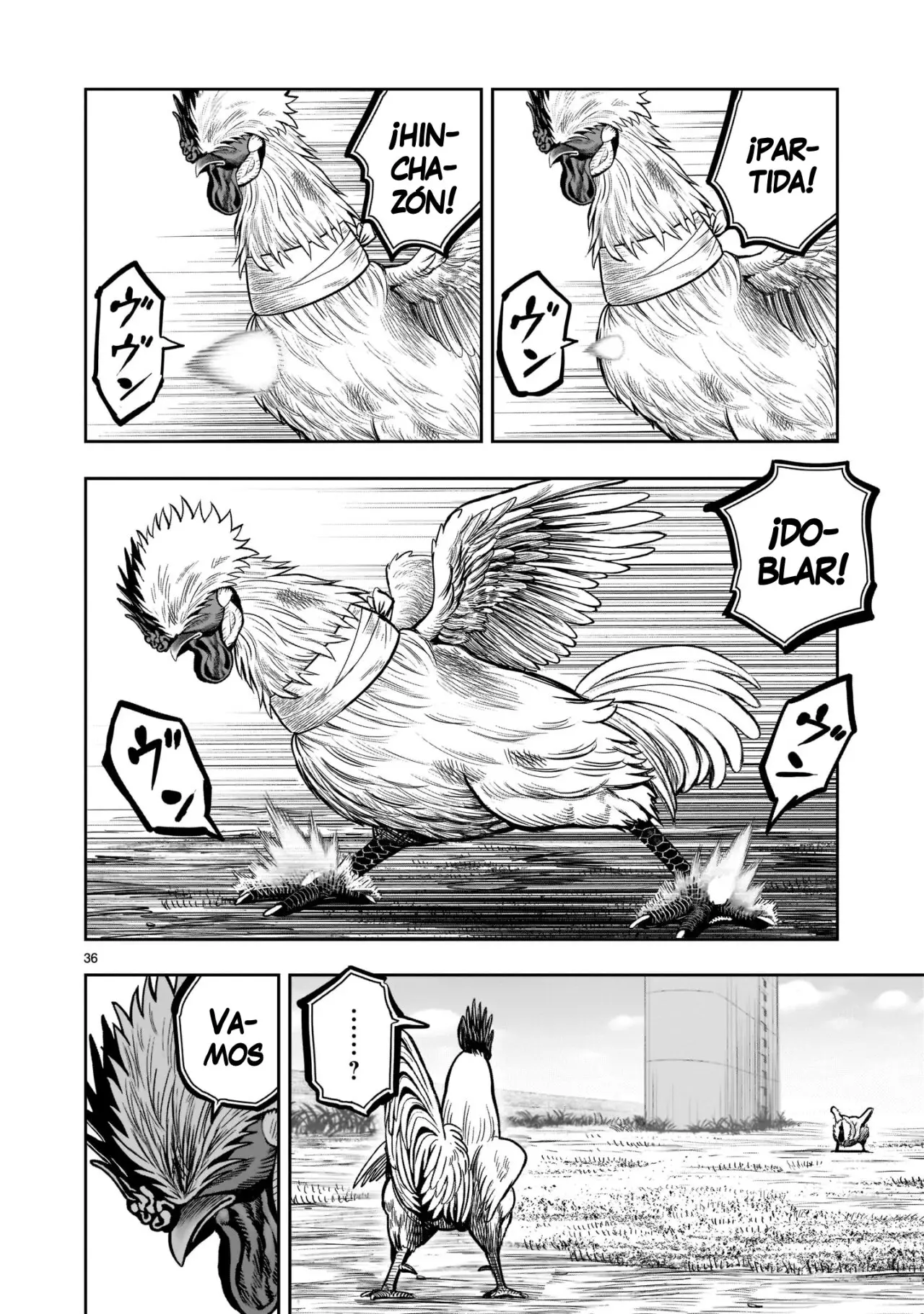 Rooster Fighter capítulo 19 página 37