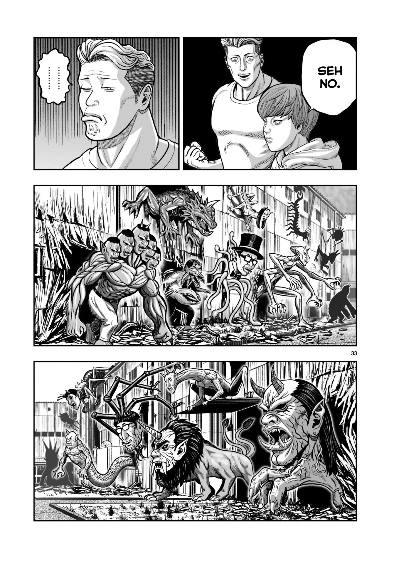 Rooster Fighter capítulo 22 página 33