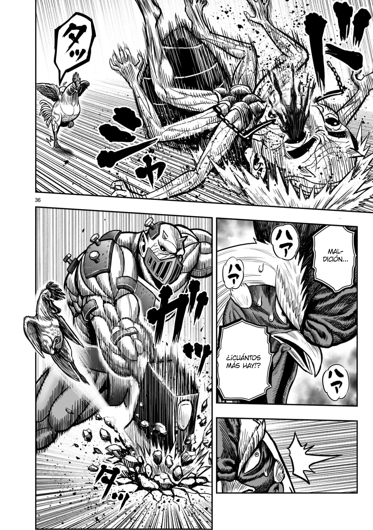 Rooster Fighter capítulo 22 página 35