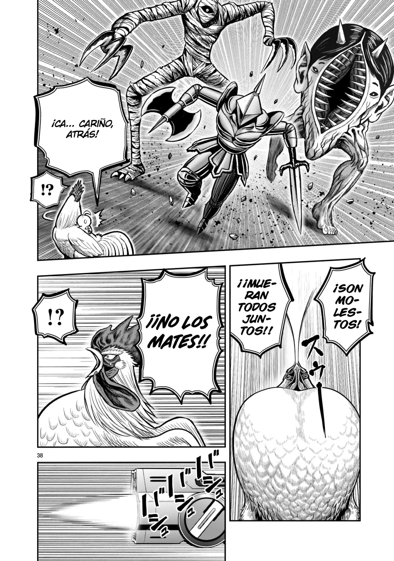 Rooster Fighter capítulo 22 página 37