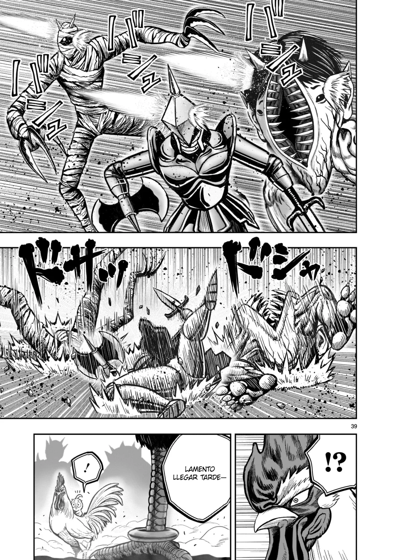 Rooster Fighter capítulo 22 página 38