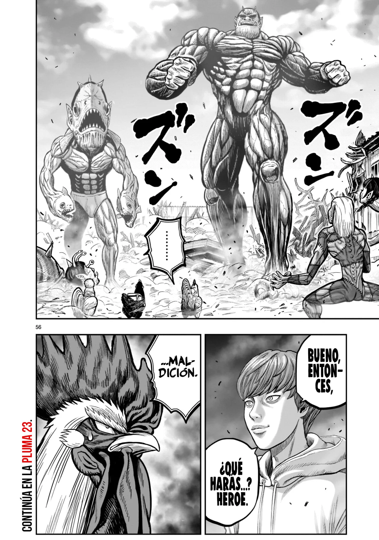 Rooster Fighter capítulo 22 página 54