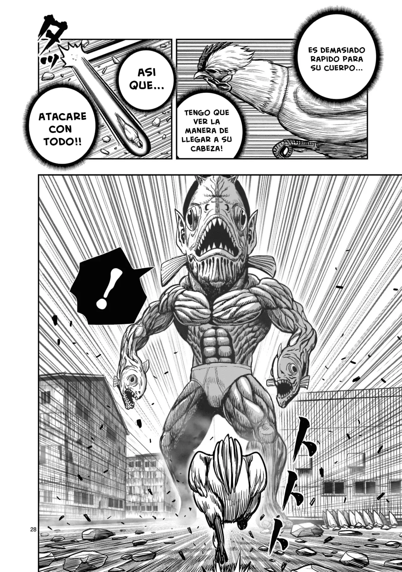 Rooster Fighter capítulo 23 página 28