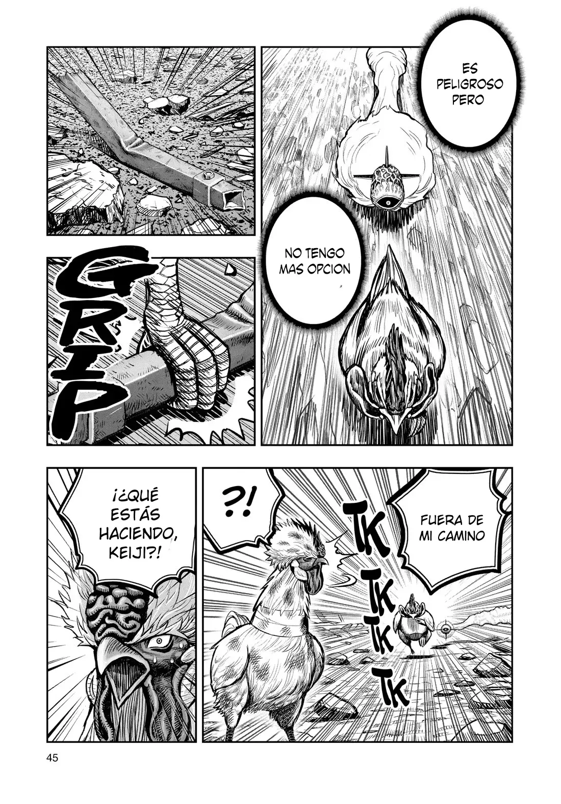 Rooster Fighter capítulo 25 página 45