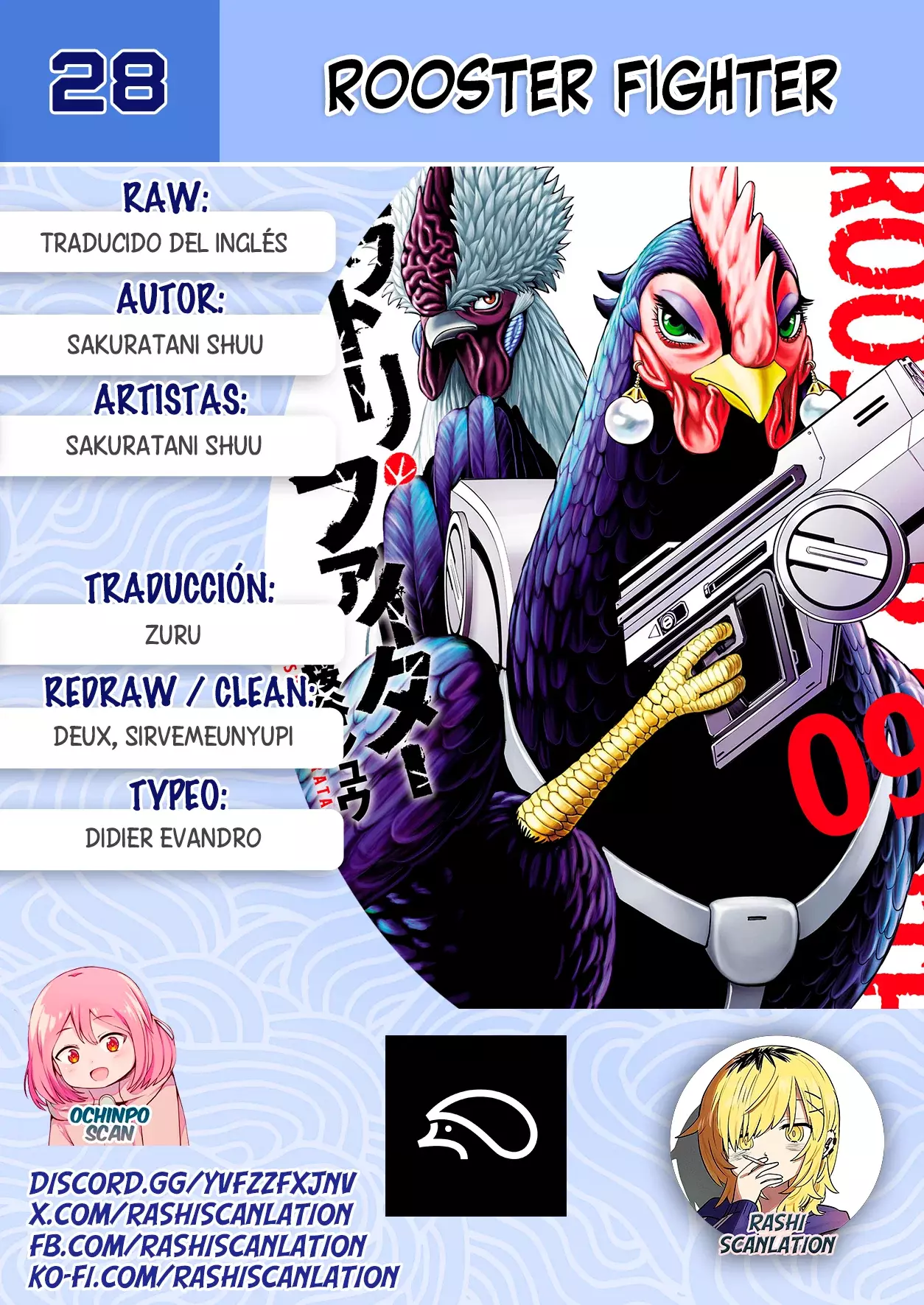 Rooster Fighter capítulo 28 página 1
