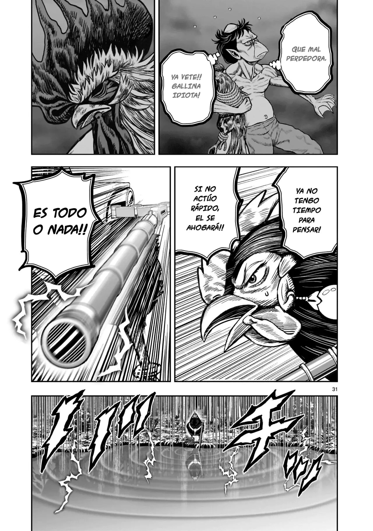 Rooster Fighter capítulo 29 página 35