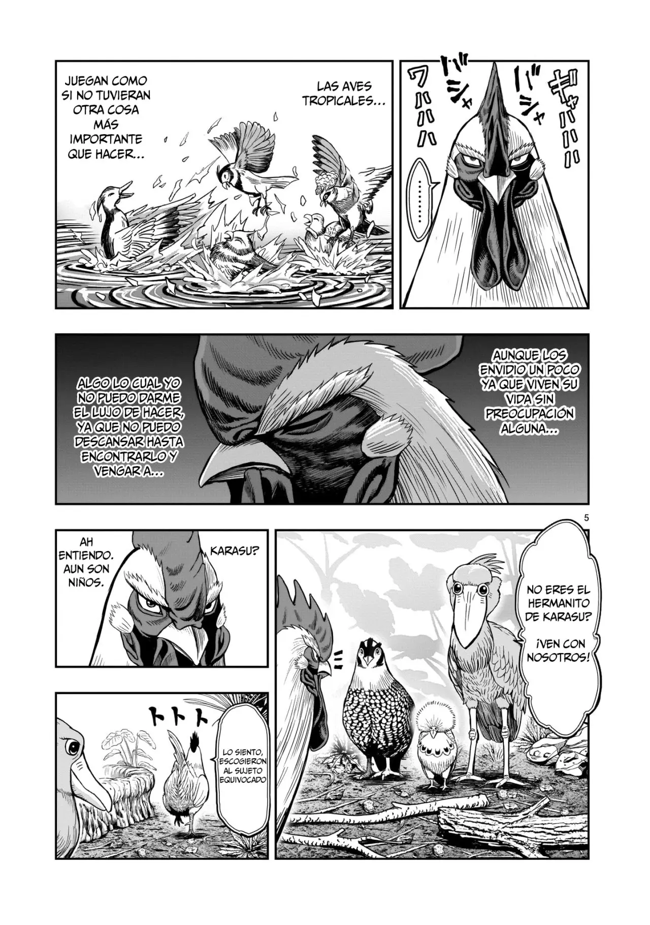 Rooster Fighter capítulo 3 página 4