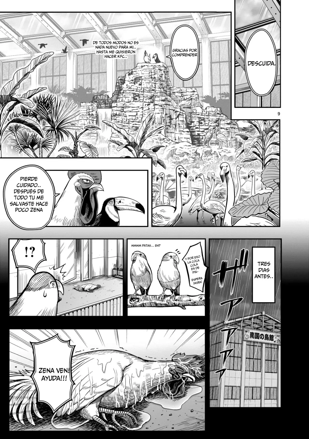 Rooster Fighter capítulo 3 página 8