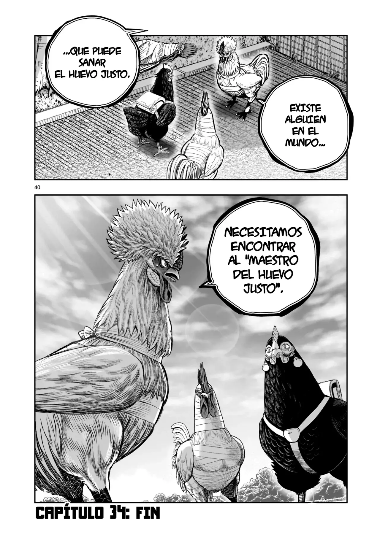 Rooster Fighter capítulo 34 página 44