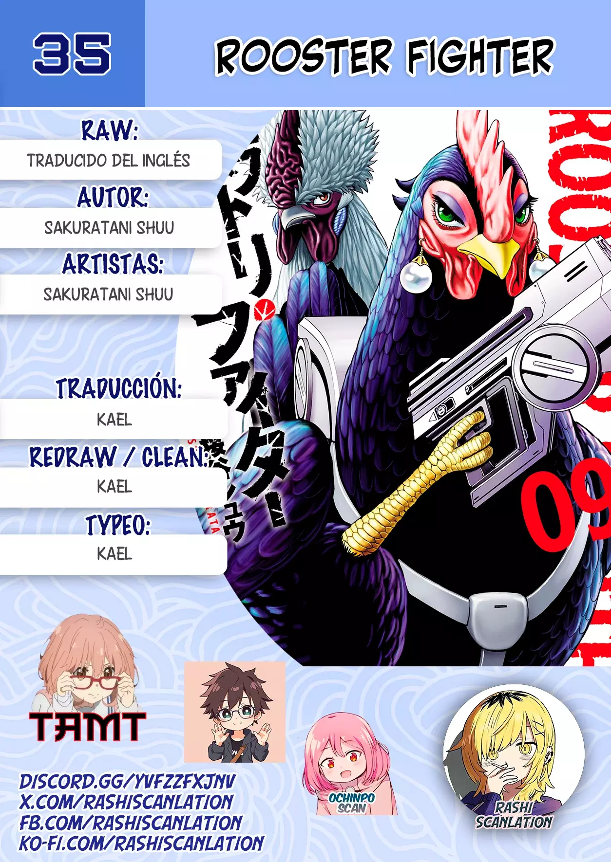 Rooster Fighter capítulo 35 página 1
