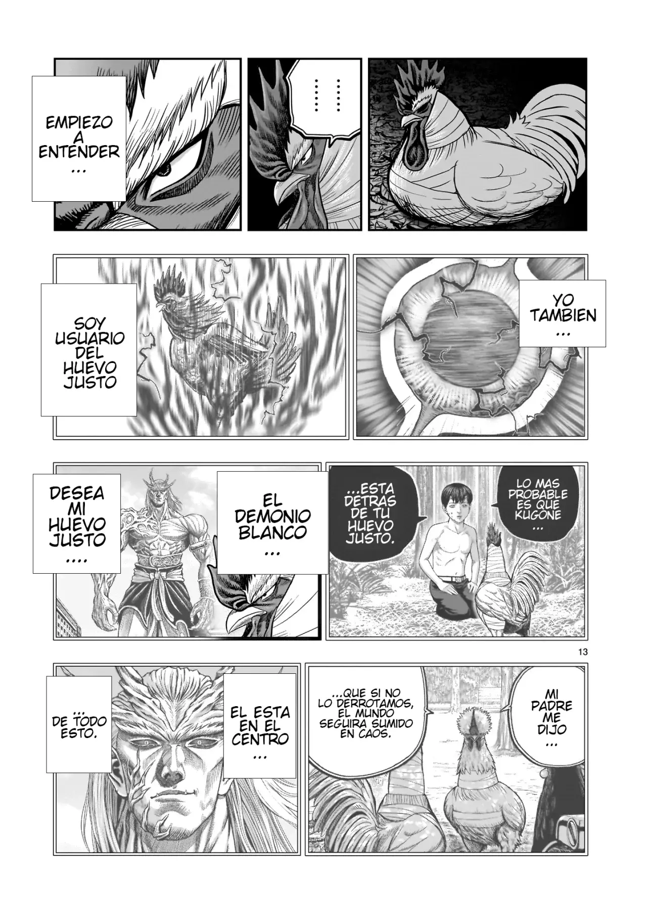 Rooster Fighter capítulo 37 página 17