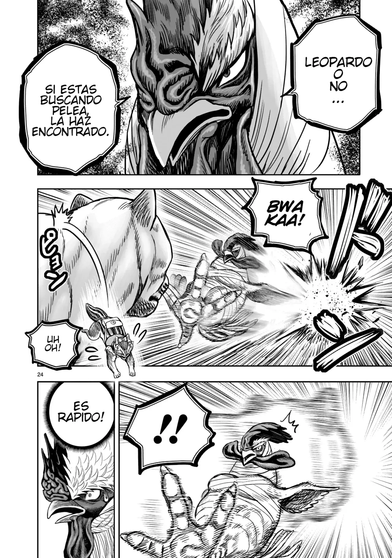 Rooster Fighter capítulo 37 página 28