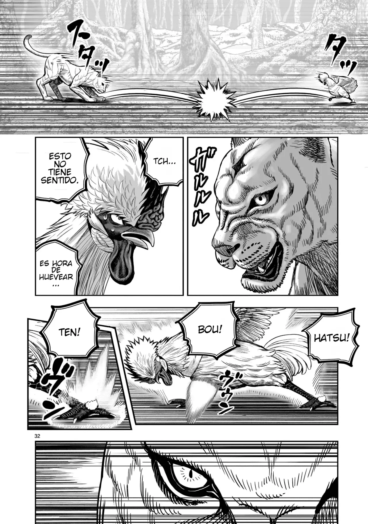 Rooster Fighter capítulo 37 página 36