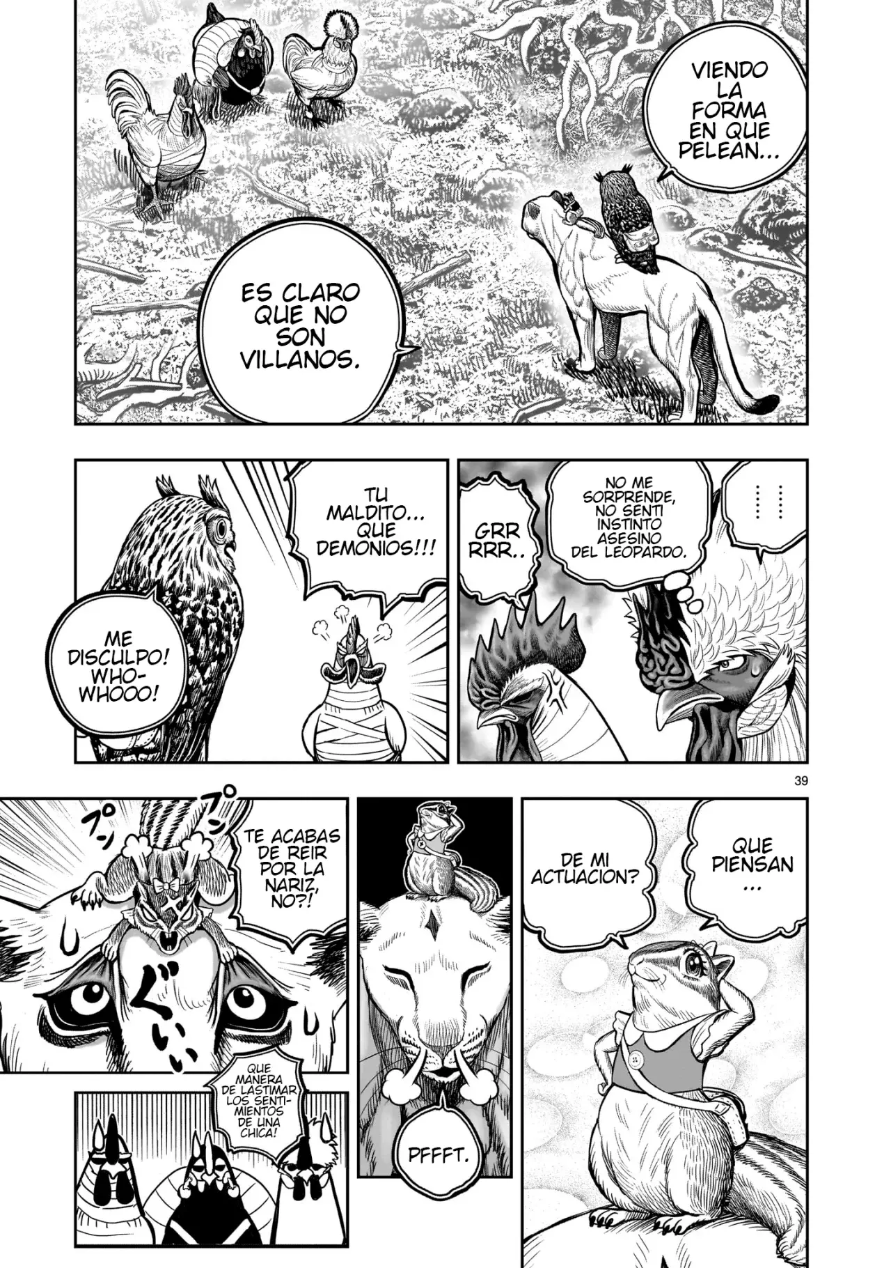 Rooster Fighter capítulo 37 página 43