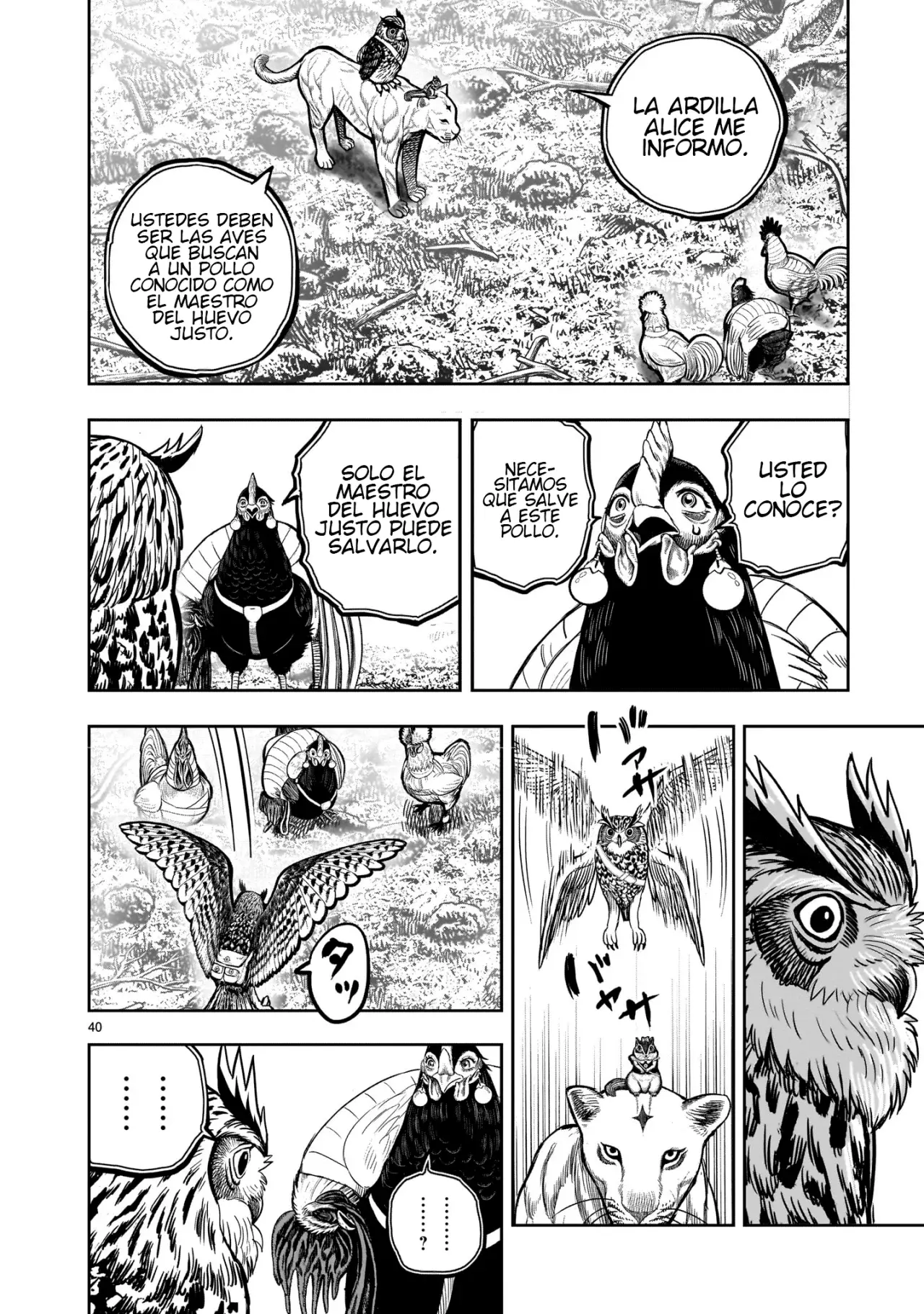 Rooster Fighter capítulo 37 página 44