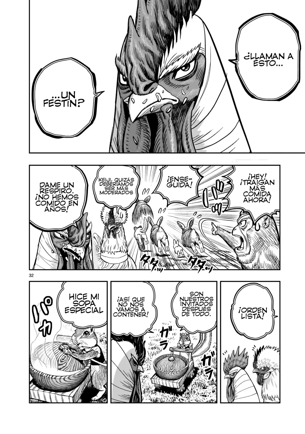 Rooster Fighter capítulo 38 página 36