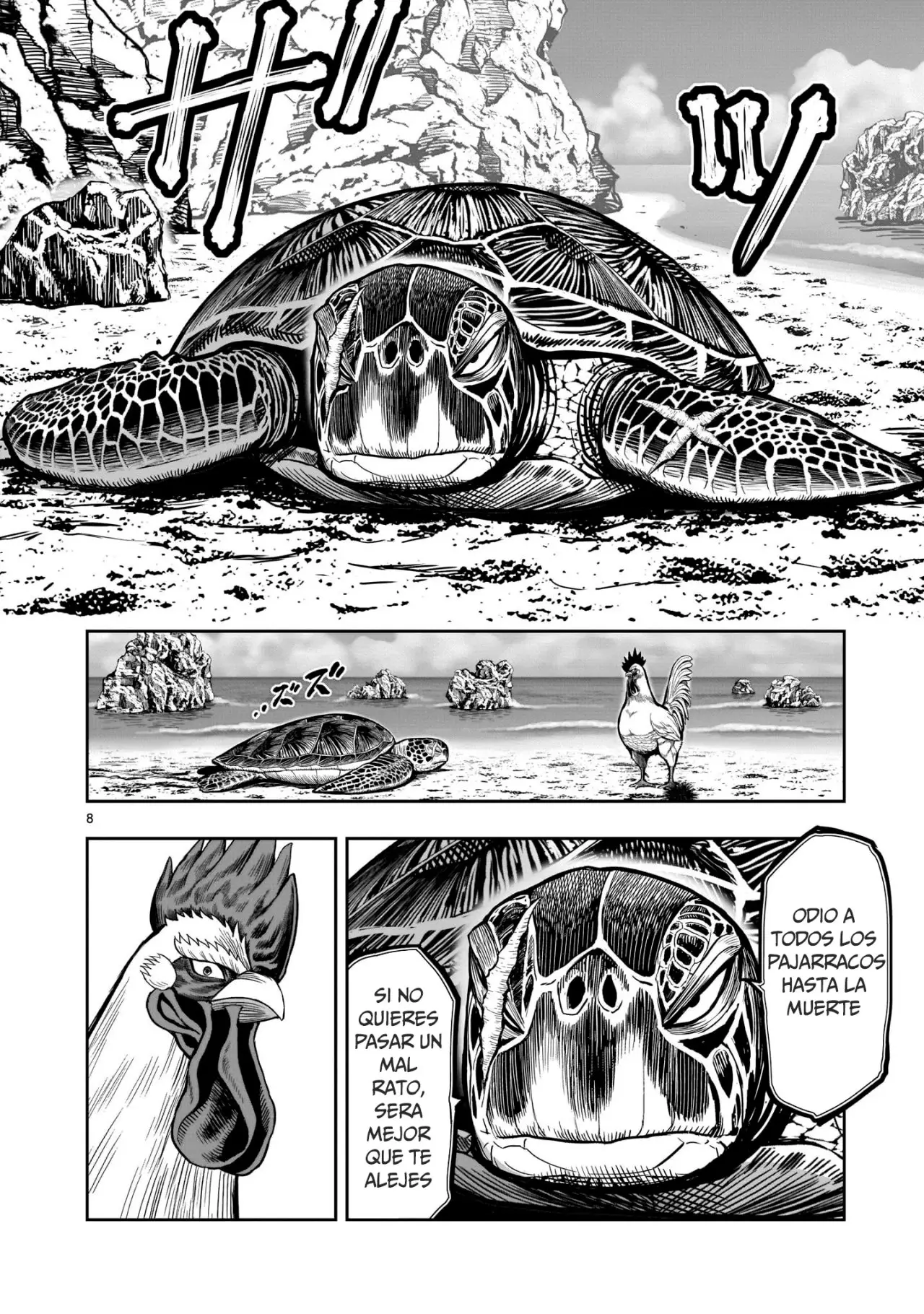 Rooster Fighter capítulo 4 página 8