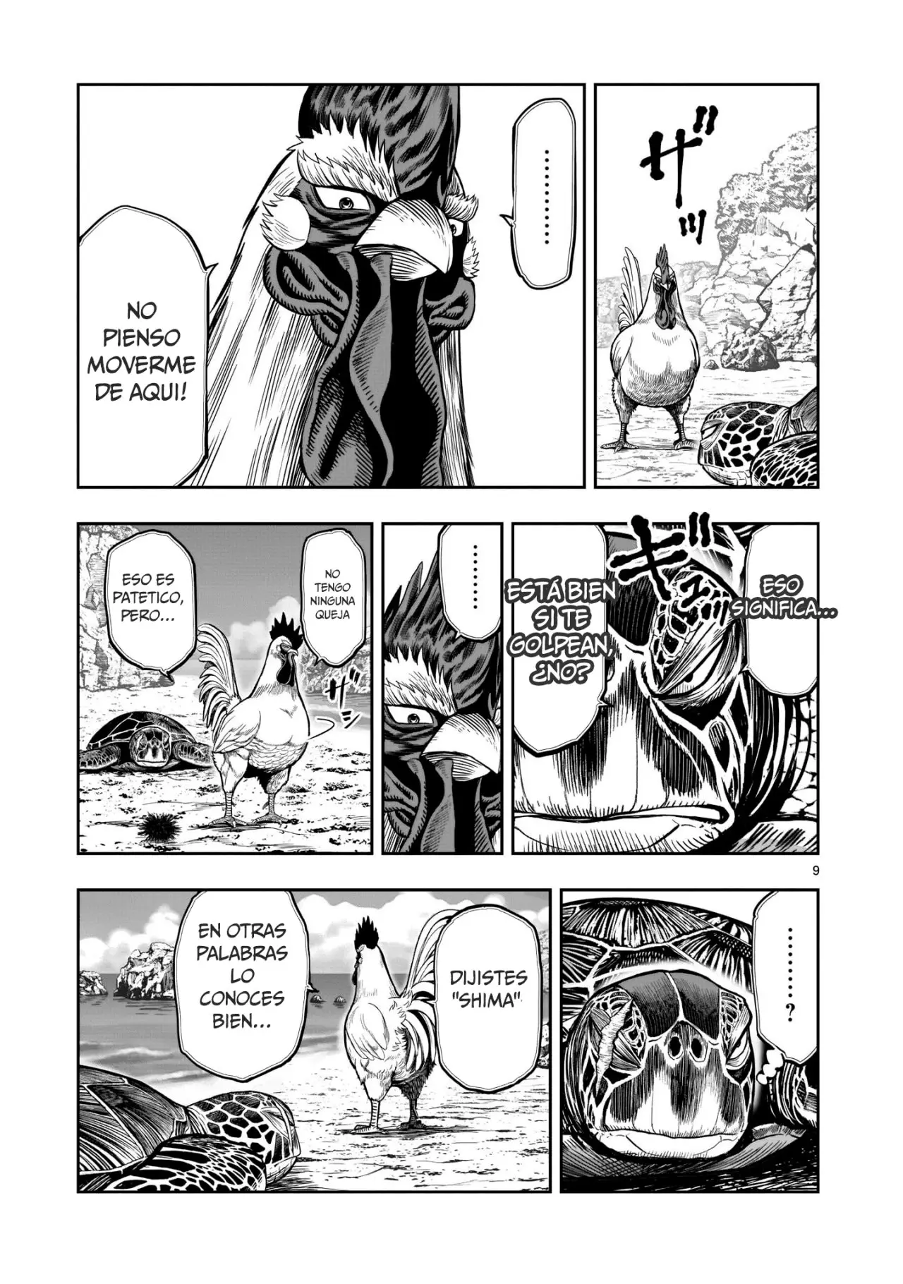 Rooster Fighter capítulo 4 página 9