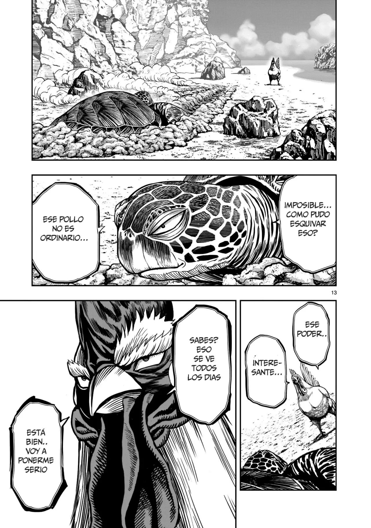 Rooster Fighter capítulo 4 página 13