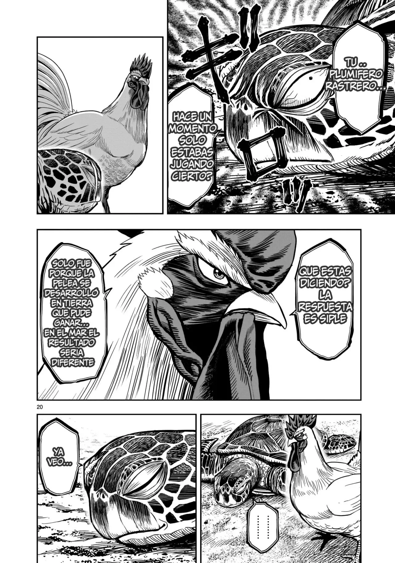 Rooster Fighter capítulo 4 página 20