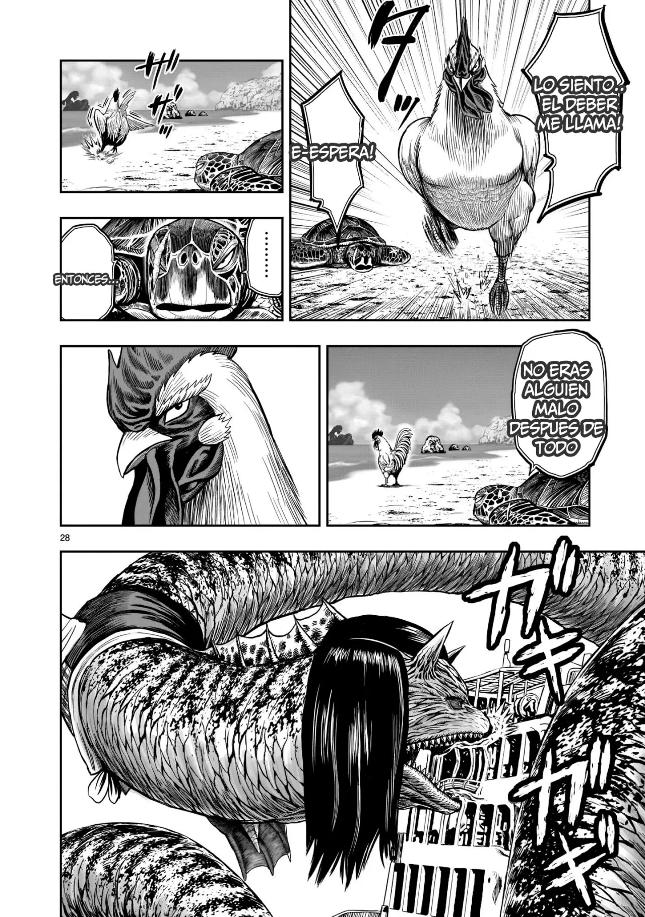 Rooster Fighter capítulo 4 página 28