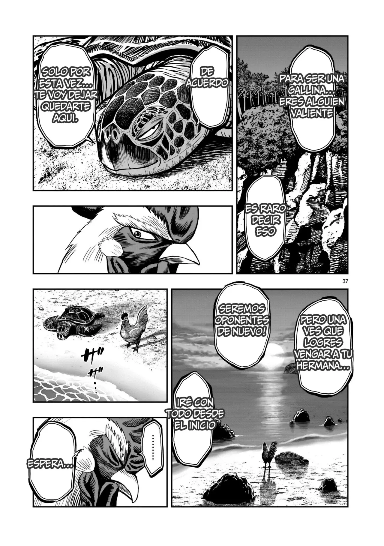 Rooster Fighter capítulo 4 página 37
