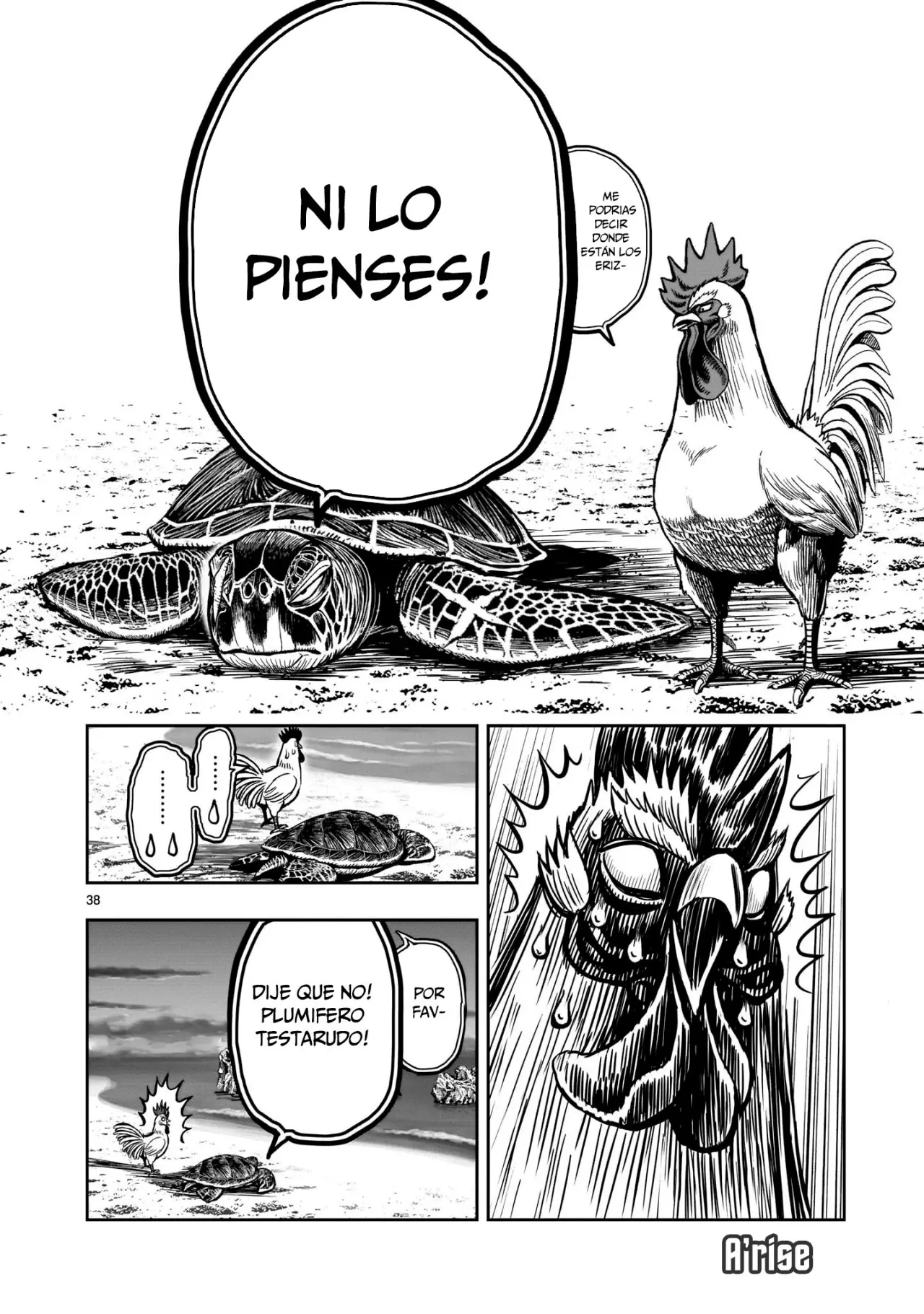 Rooster Fighter capítulo 4 página 38