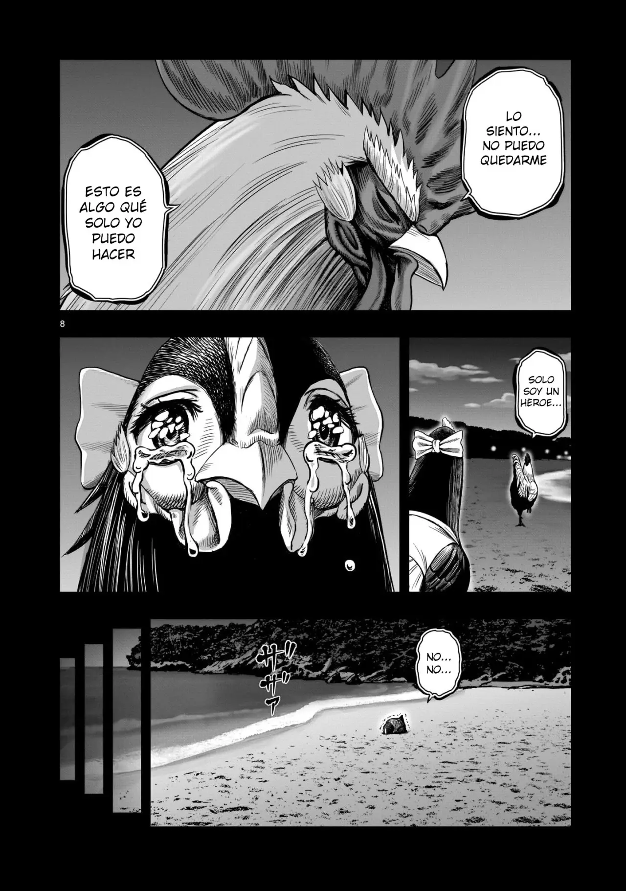 Rooster Fighter capítulo 7 página 9