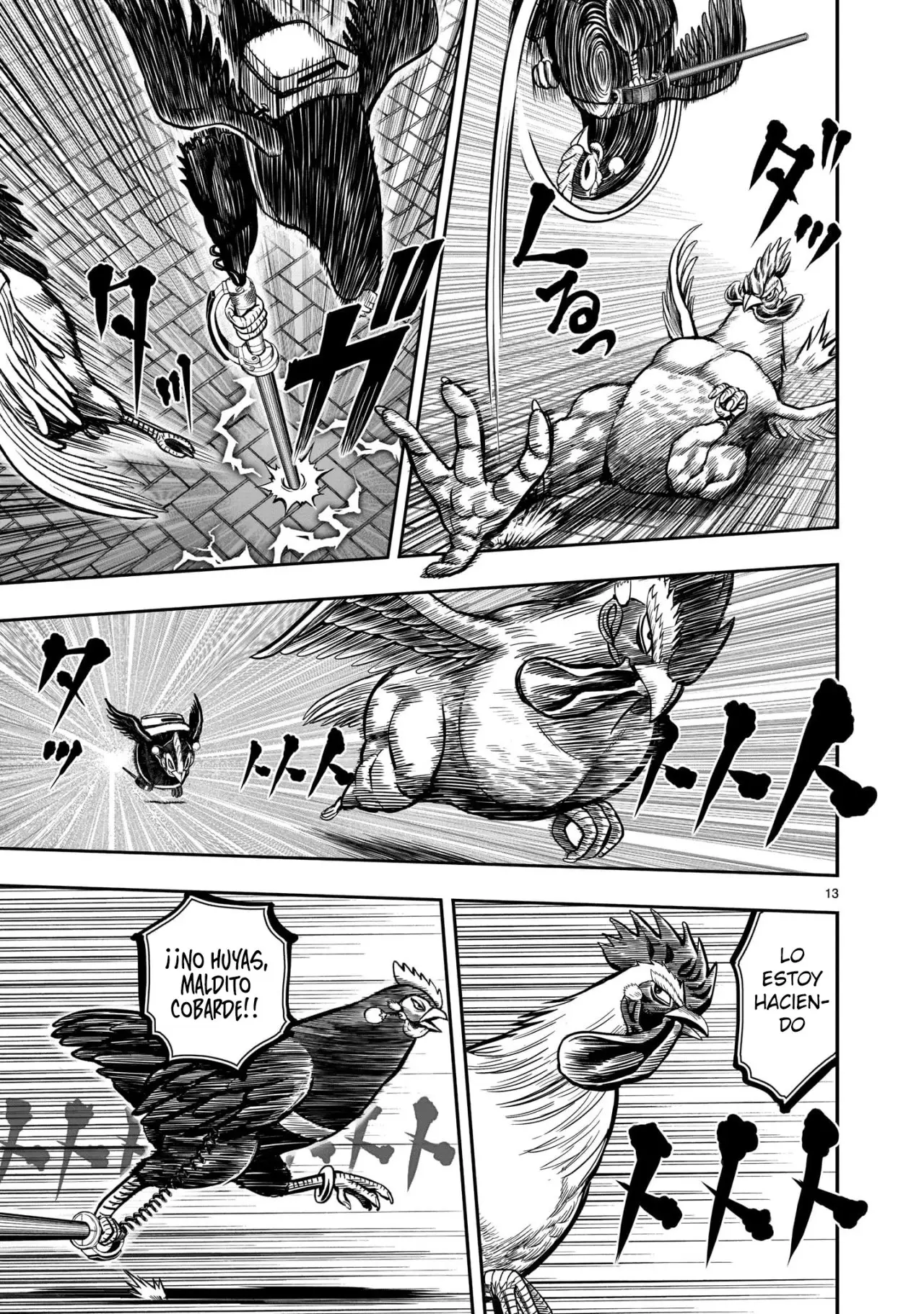Rooster Fighter capítulo 7 página 14