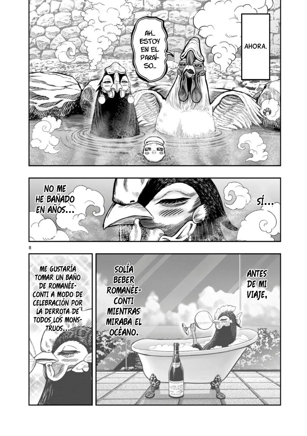 Rooster Fighter capítulo 8 página 9