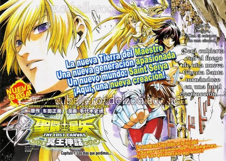 Saint Seiya: The Lost Canvas capítulo 1 página 2