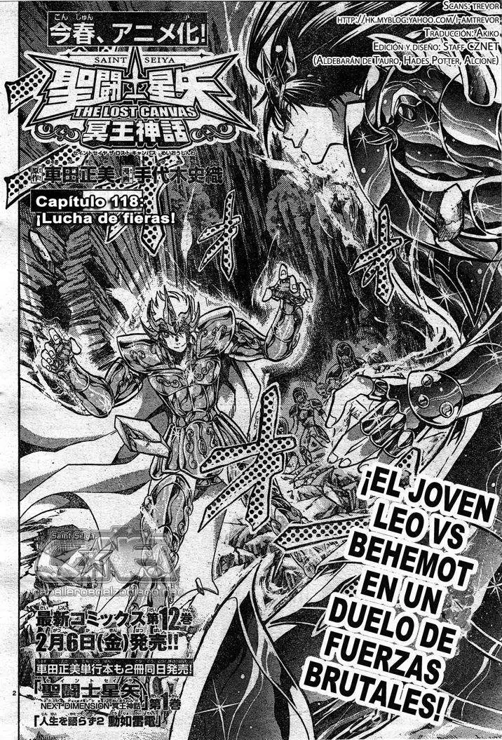 Saint Seiya: The Lost Canvas capítulo 118 página 2
