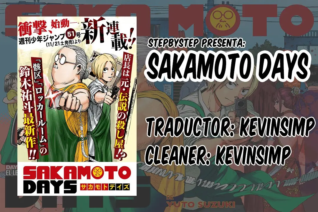 Sakamoto Days capítulo 1 página 1