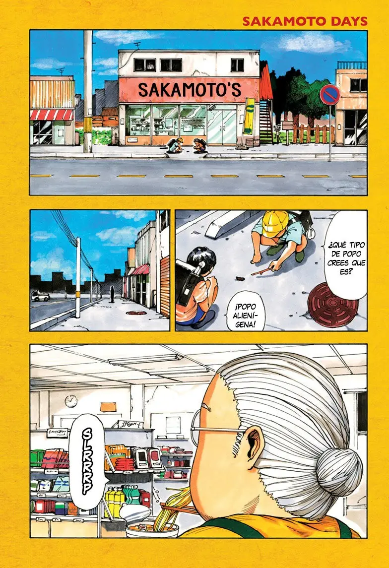 Sakamoto Days capítulo 1 página 2