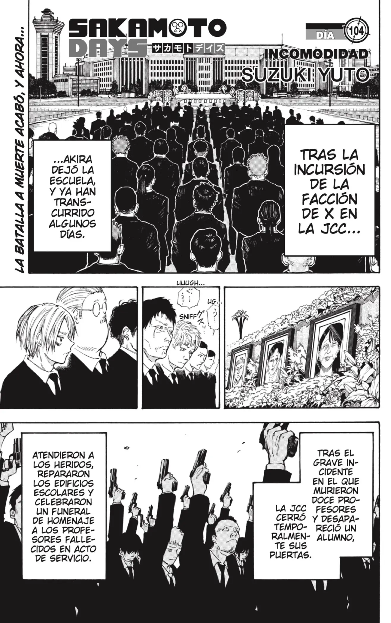 Sakamoto Days capítulo 104 página 1