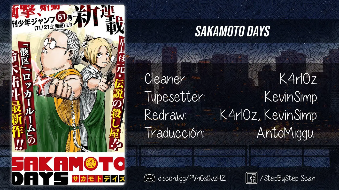 Sakamoto Days capítulo 11 página 1