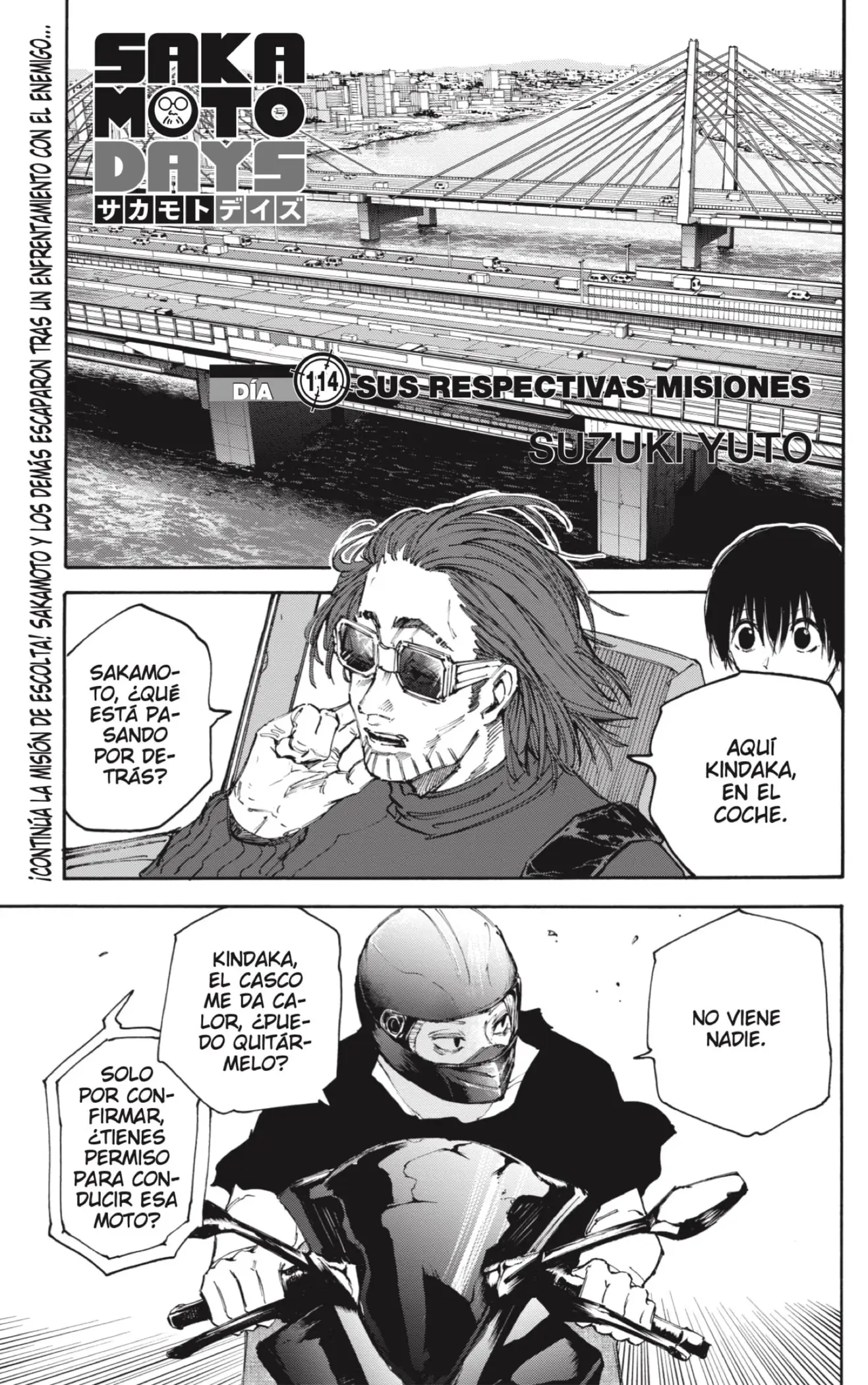 Sakamoto Days capítulo 114 página 1