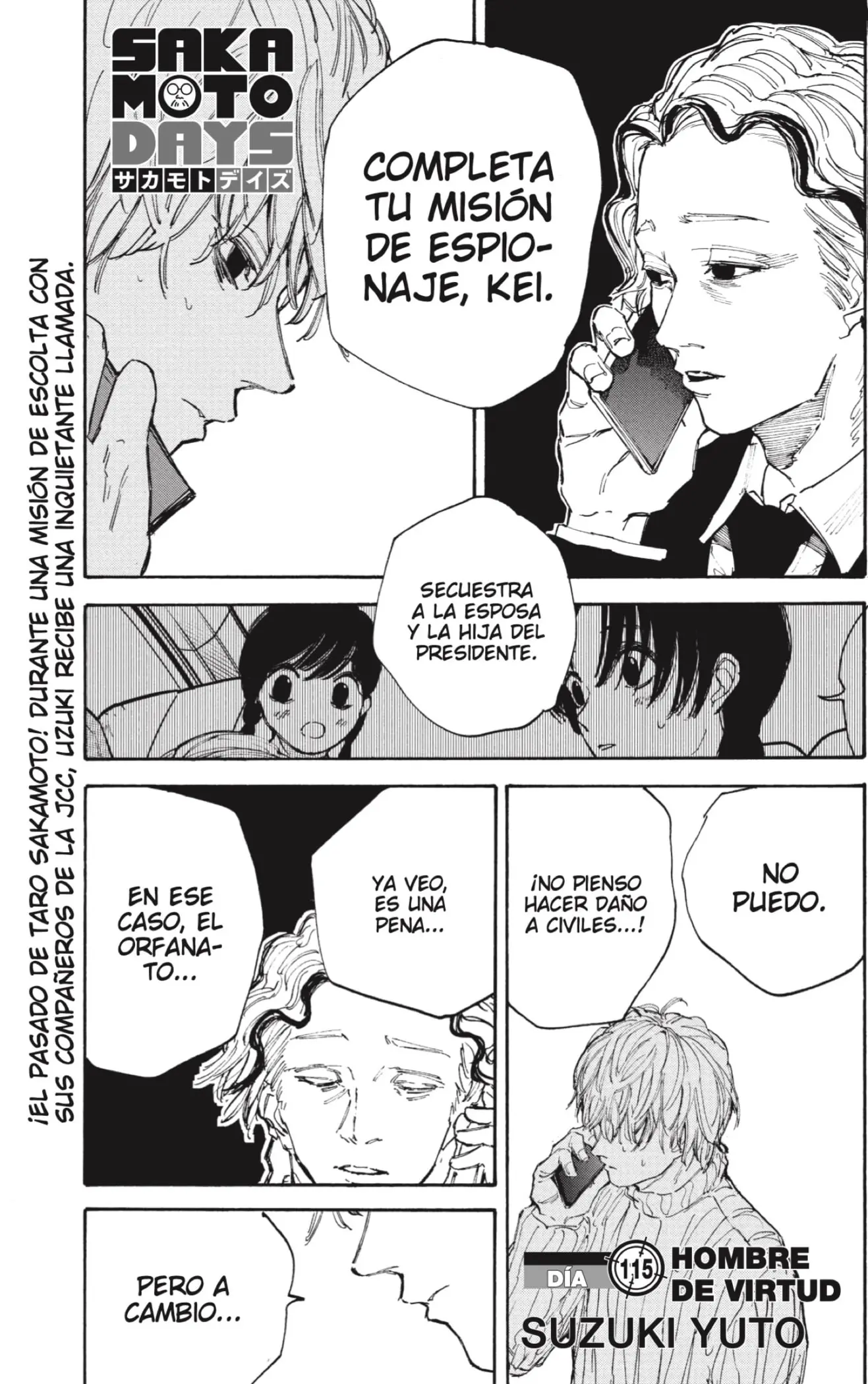 Sakamoto Days capítulo 115 página 1
