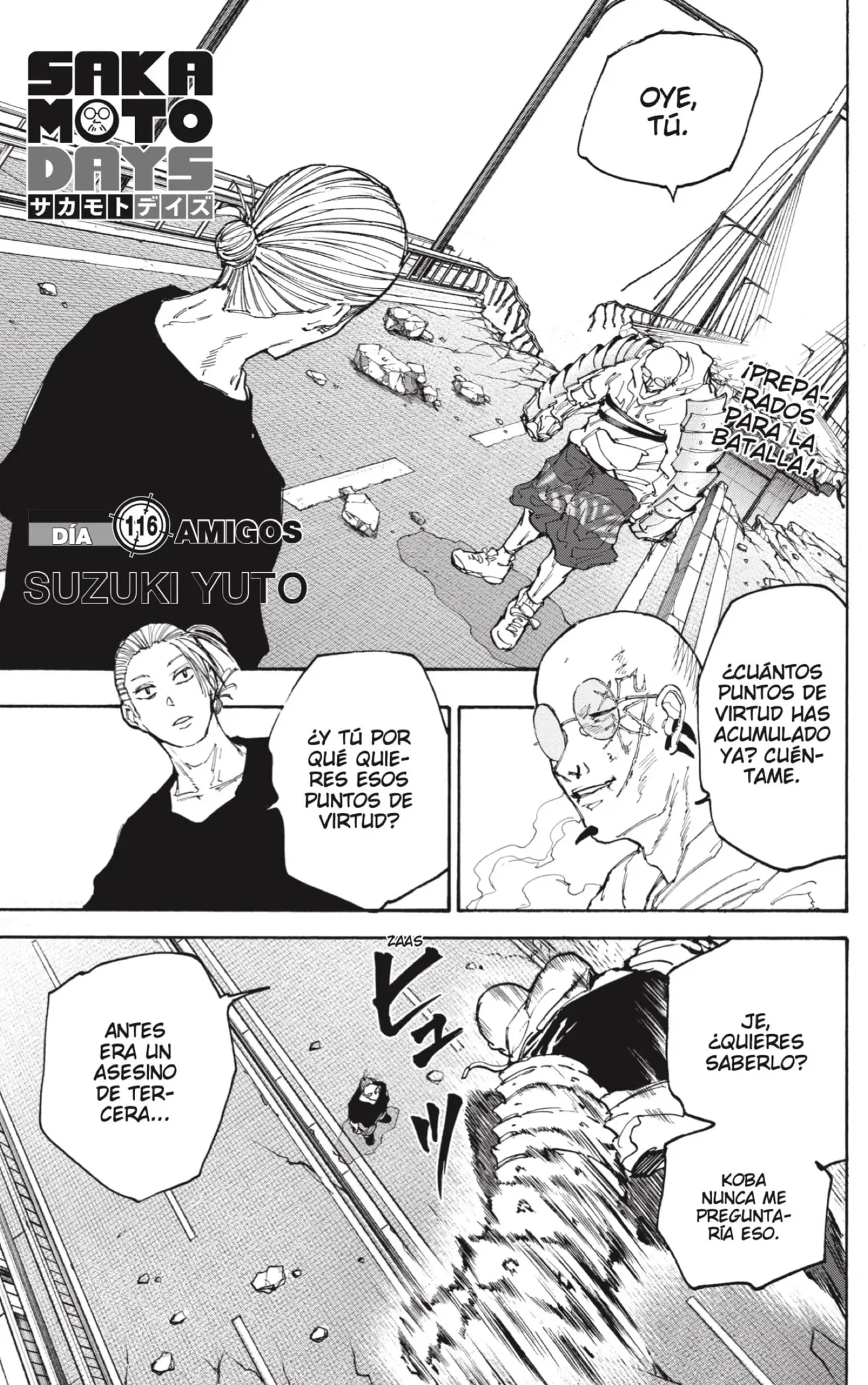 Sakamoto Days capítulo 116 página 1