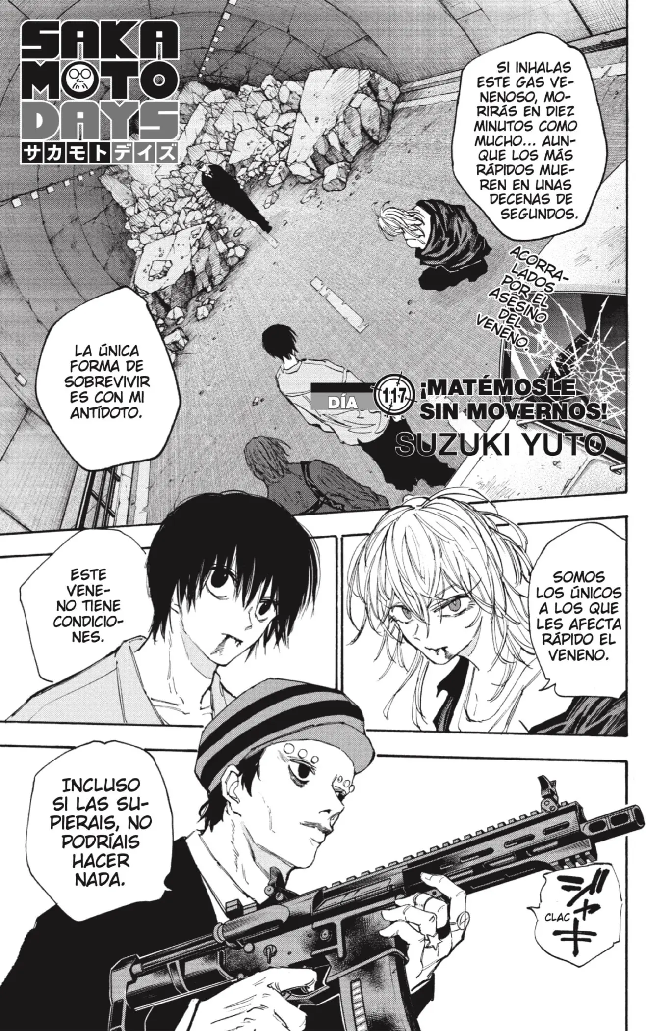 Sakamoto Days capítulo 117 página 1